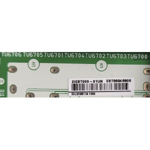 MAIN PARA TV LG OLED / NUMERO DE PARTE EBT66948806 / EAX69787404(1.0) / MODELO OLED83C2AUA.BUSYLJR	